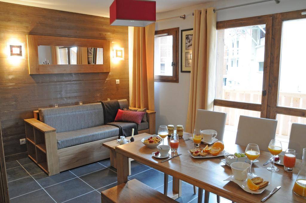 Travelski Home Premium - Residence Les Chalets D'Edelweiss ラ・プラーニュ エクステリア 写真