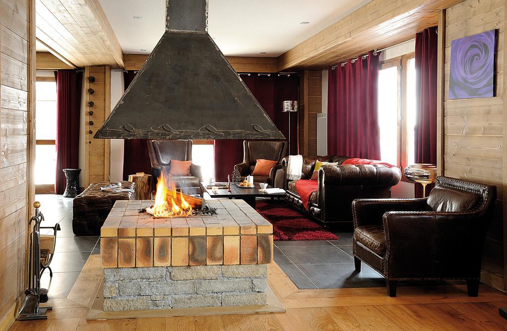 Travelski Home Premium - Residence Les Chalets D'Edelweiss ラ・プラーニュ エクステリア 写真